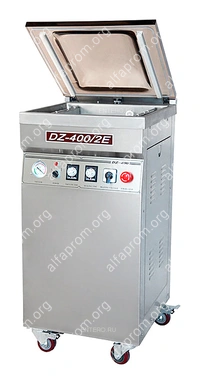 Упаковщик вакуумный Hualian DZQ-400/2E с опцией газонаполнения (нерж. сталь)