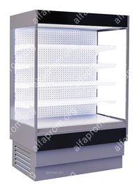 Горка холодильная CRYSPI ALT N S 1350 LED (без боковин, с выпаривателем)