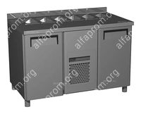 Холодильный стол для салатов Carboma T70 M2sal-1-G 9006 (SL 2GNG 1/1)