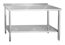 Стол производственный Abat СПРП-7-6 каркас из нерж. стали, с полкой