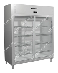 Шкаф холодильный Carboma R1400К INOX