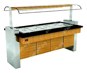 Салат-бар тепловой INOKSAN INO-OSA-HL133