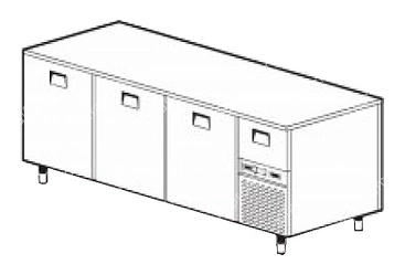 Стол холодильный для пиццы Gemm TBP/21