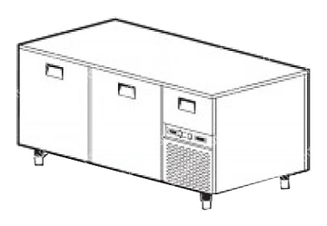 Стол холодильный для пиццы Gemm TBP/16