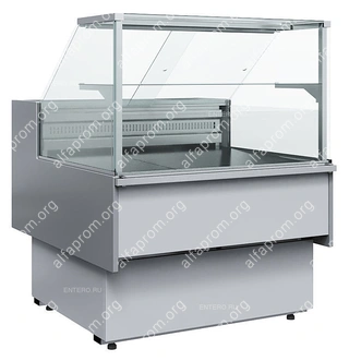 Витрина холодильная Carboma GC110 VV 1,5-1 0011-9006 (динамика, с боковинами)