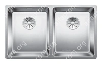 Кухонная мойка Blanco Andano 340/340-IF InFino без клапана-автомата