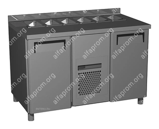 Холодильный стол для салатов Carboma T70 M3sal-1-G 9006 (SL 3GNG 1/6)