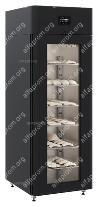 Шкаф холодильный POLAIR CS107 Bakery Br стеклянная дверь, черный, тип 2