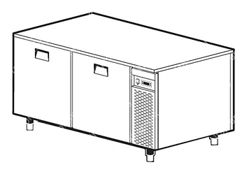 Стол холодильный для пиццы Gemm TBP/15