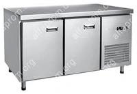 Стол холодильный Abat СХС-70-01 (1 дверь-металл, 1 дверь-стекло, без борта)