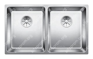 Кухонная мойка Blanco Andano 340/340-IF InFino без клапана-автомата