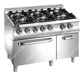 Плита газовая Apach Chef Line GLRRG129FE