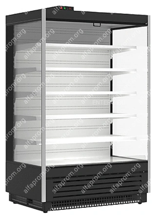 Горка холодильная CRYSPI SOLO 1000 LED (с боковинами, с выпаривателем)