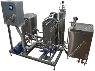 Комплект оборудования для пастеризации (проточный пастеризатор-охладитель молока) ИПКС-013-1500