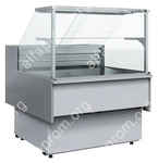 Витрина холодильная Carboma GC110 VM 1,5-1 0011-9006 (динамика, с боковинами)