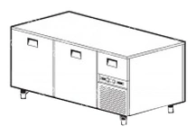 Стол холодильный для пиццы Gemm TBP/16