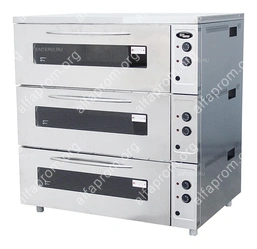 Шкаф жарочный Grill Master ШЖЭ/3 краш. металл + нерж. сталь