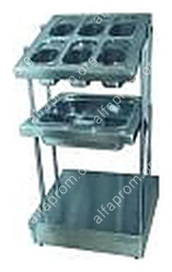 Прилавок для столовых приборов INOKSAN INO-KKN076