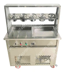 Фризер для жареного мороженого Foodatlas KCB-2F (контейнеры, 2 компрессора)