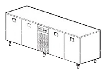 Стол холодильный для пиццы Gemm TBP/27