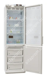Холодильник лабораторный POZIS ХЛ-340 метал. двери, серебро