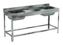 Ванна моечная Кобор ВМЦР/2-180/60/430 Л/Ц/П