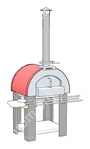 Печь для пиццы дровяная Vesta 7