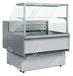 Витрина холодильная Carboma GC110 SM 1,25-1 0011-9006 (статика, с боковинами)