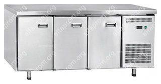 Стол холодильный Abat СХС-70-02 (1 дверь-стекло, 4 ящика, без борта)