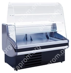 Витрина кондитерская CRYSPI Gamma-2 K 1350 (с боковинами)