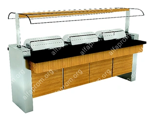 Салат-бар тепловой INOKSAN INO-OSA-DL162