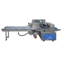 Горизонтальная упаковочная машина DXDZ-600XD с откачкой воздуха (3 servo, лент. 280 мм, min bag L 180, H max. 100)