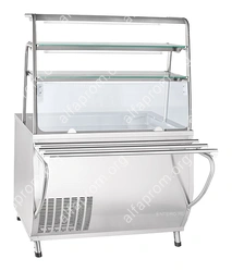 Прилавок-витрина Abat ПВВ(Н)-70Т-НШ