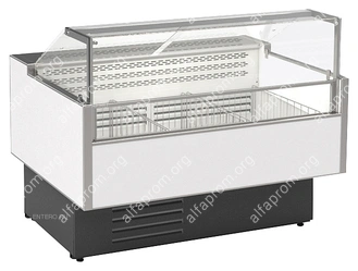 Витрина морозильная CRYSPI Gamma Quadro M 1500 LED (с боковинами)