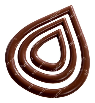Форма для шоколадных украшений Martellato 20-D023