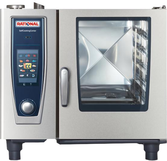 ПАРОКОНВЕКТОМАТ RATIONAL SELFCOOKINGCENTER® 61 С ТЕРМОКЕРНОМ SOUS-VIDE B618100.01.280