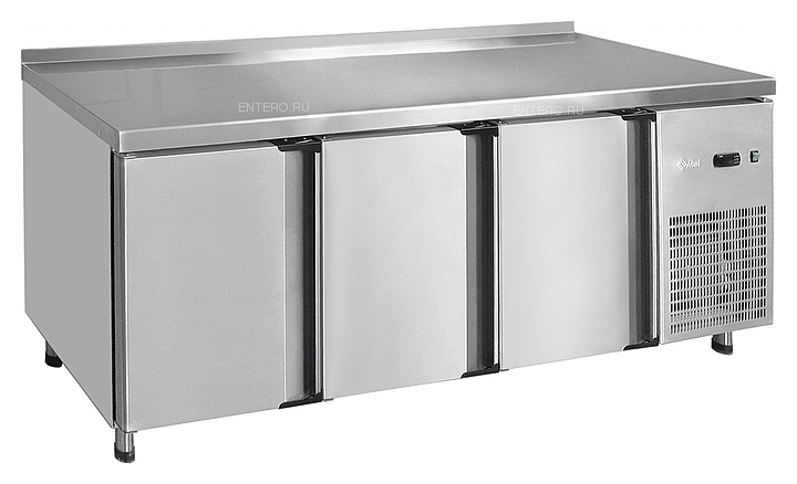 Стол холодильный Abat СХС-60-02 (1 дверь, 2 ящика, 1 дверь, борт)